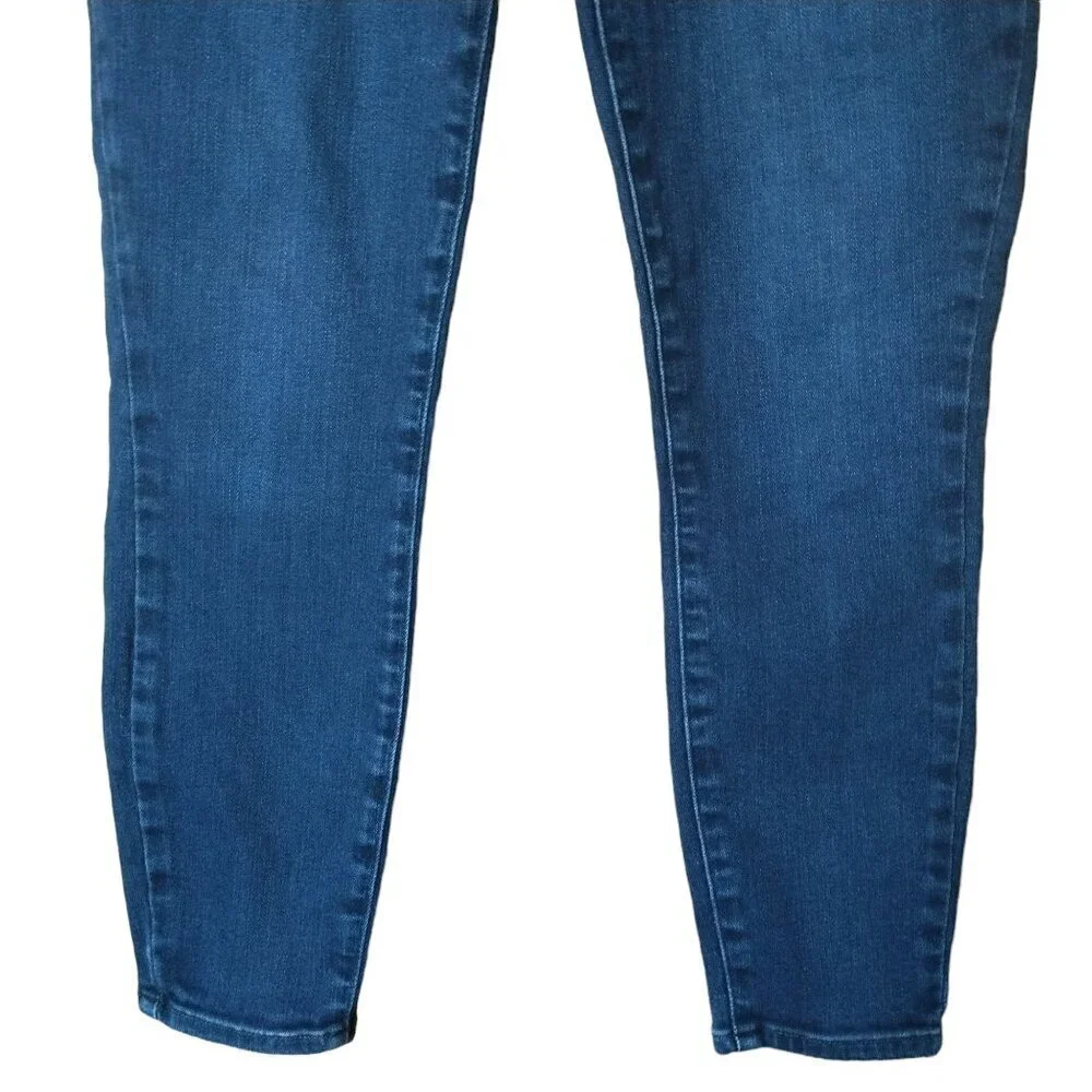 Paige Margot Crop Size 27 Denim Blue Skinny Jeans Stretch Casual Classic